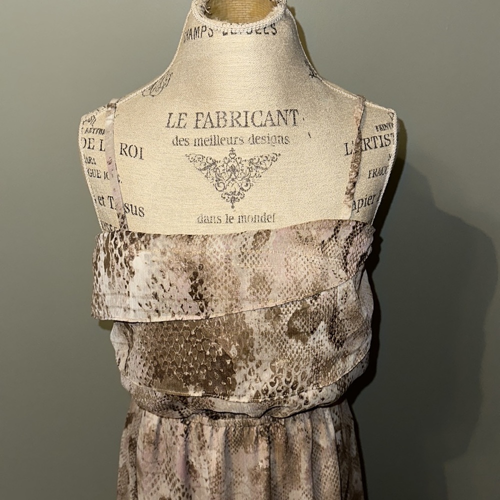 Express snakeprint maxi dress. - Picture 5 of 5
